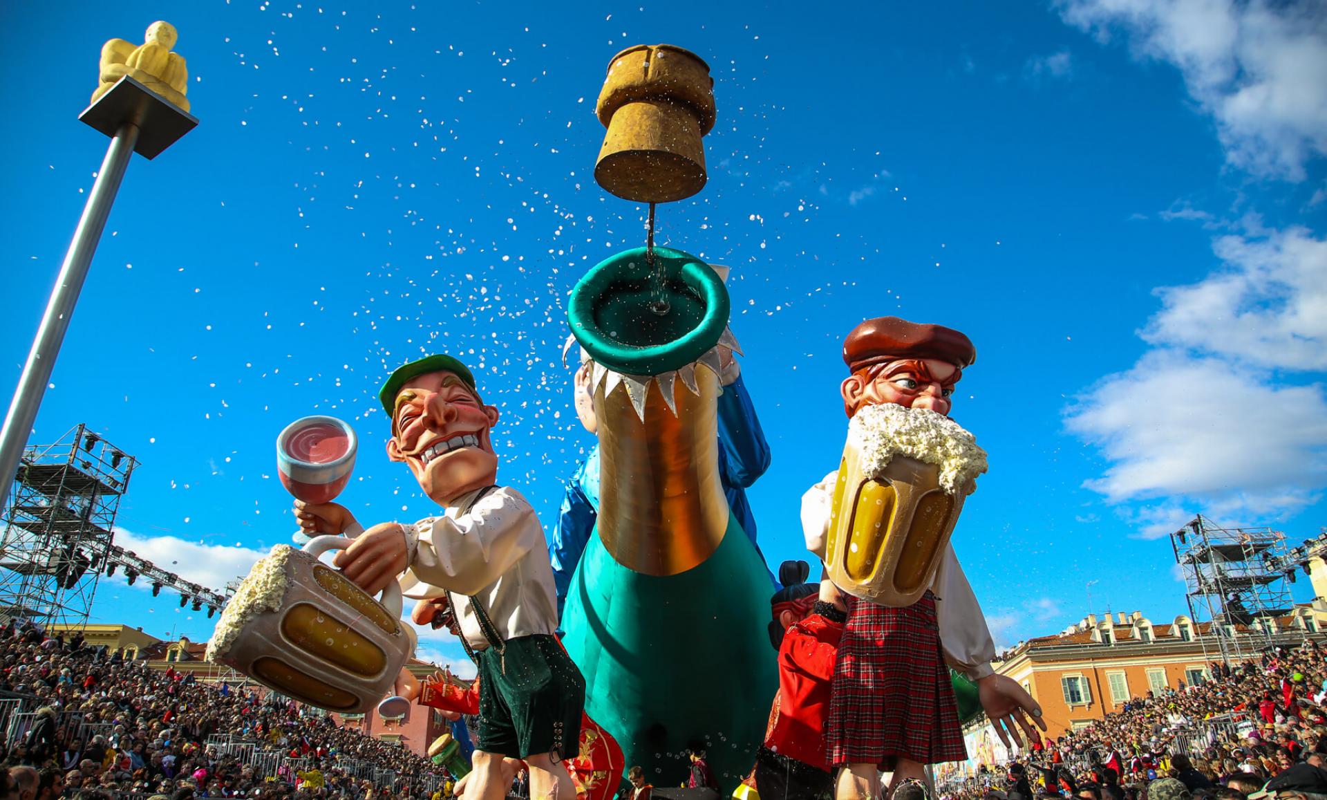 Le carnaval comme la célébration de beauté